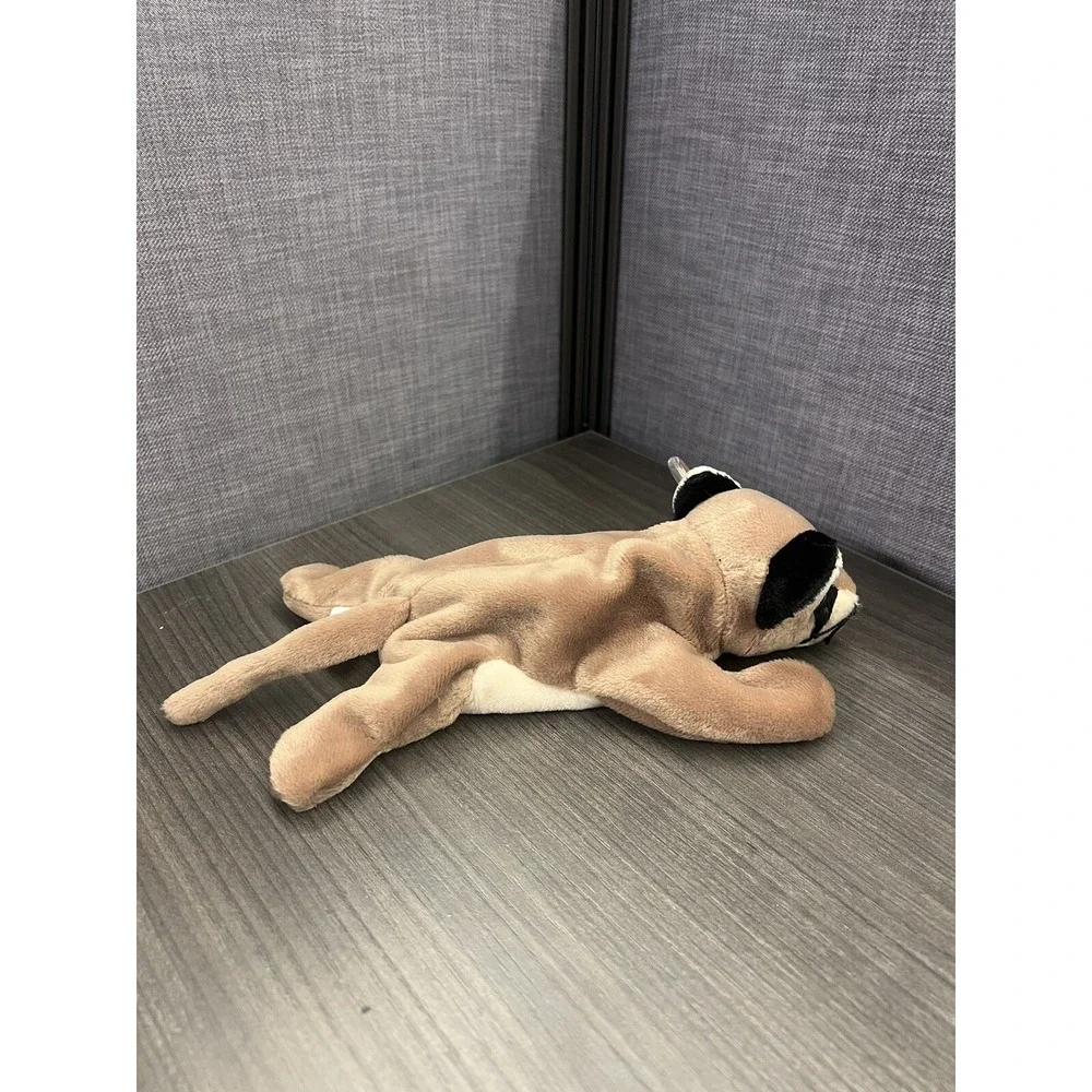 Vintage TY‎ Beanie Baby 1998 CANYON The Cougar Orig Tag Protector Free Shipping